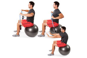 Rowing on the Ball