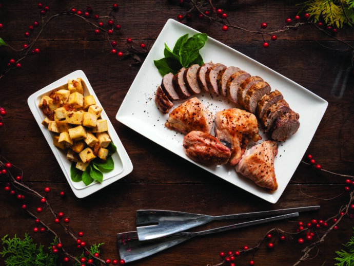 Three-Way Mixed Holiday Grill
