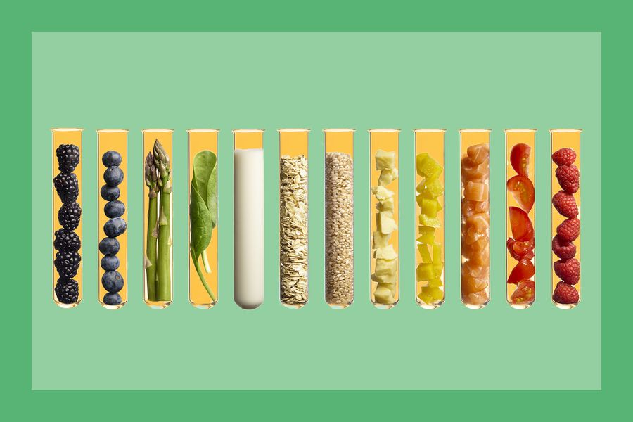 Which Nutrients Are Considered Essential and Why? Foods in test tubes