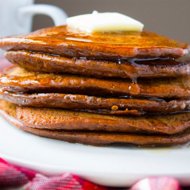 Gingerbread Pancakes