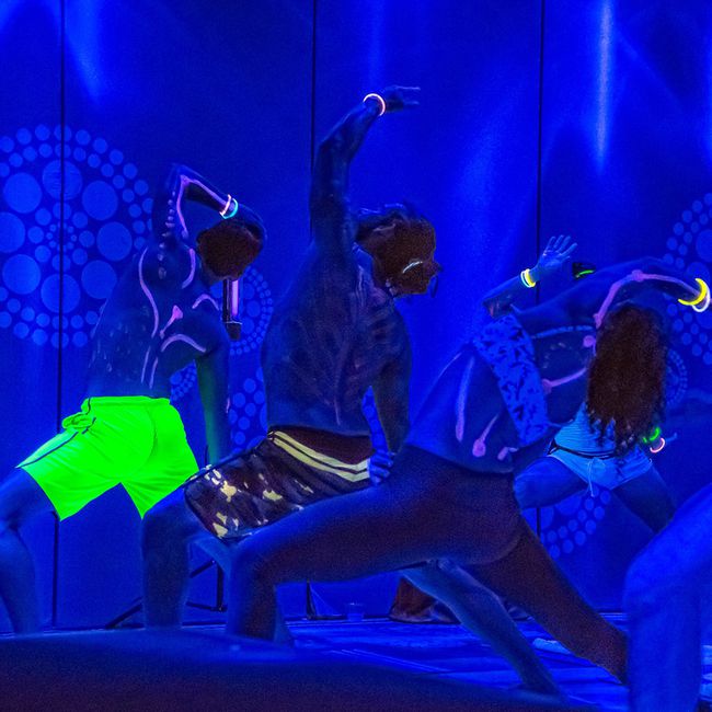 Neon Lights & Yoga In Puerto Rico