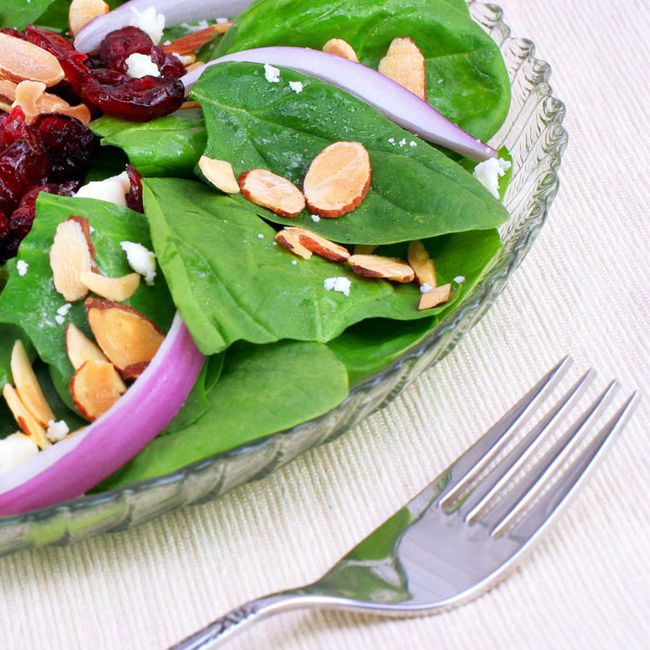 Asian Spinach Salad