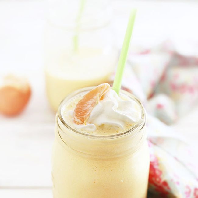 orange protein smoothie
