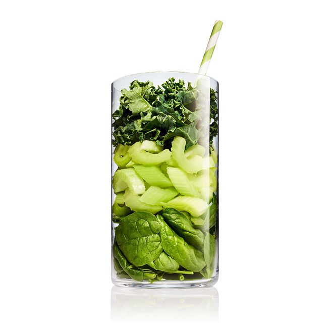 green vegetable smoothie