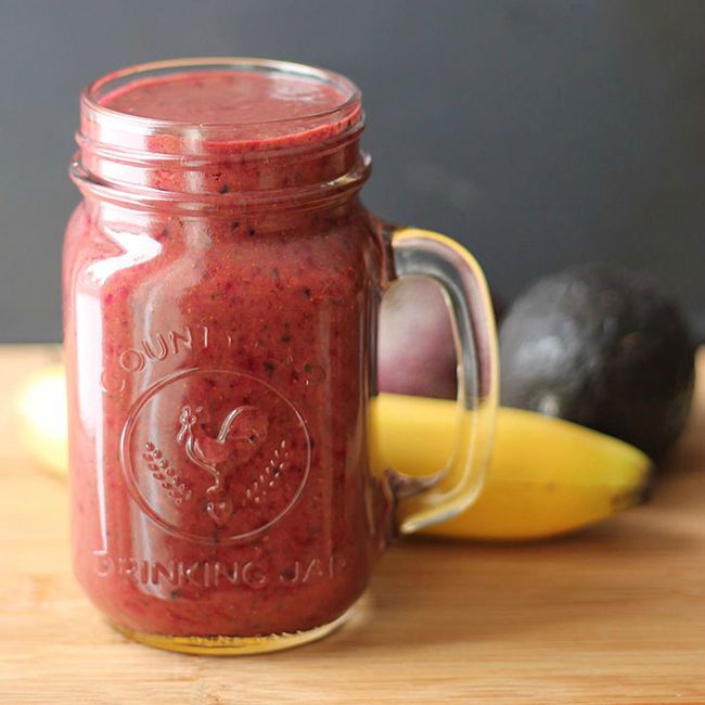 berry beet vegetable smoothie