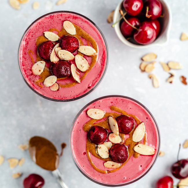 Almond Cherry Smoothie